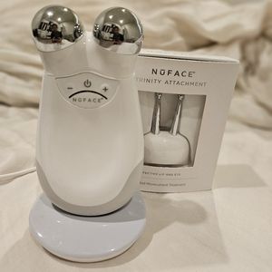 Like new Nuface Trinity+lip&eye attachment